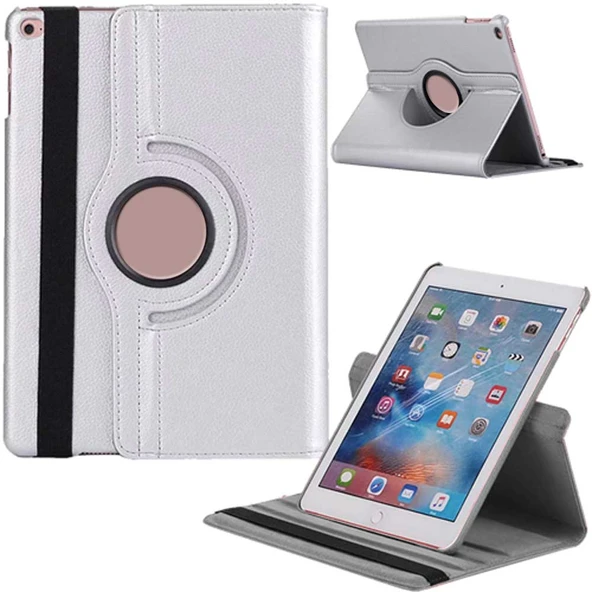 Apple iPad Mini 1 / Mini 2 / Mini 3 Uyumlu Döner Standlı Tablet Kılıfı - Resim 7