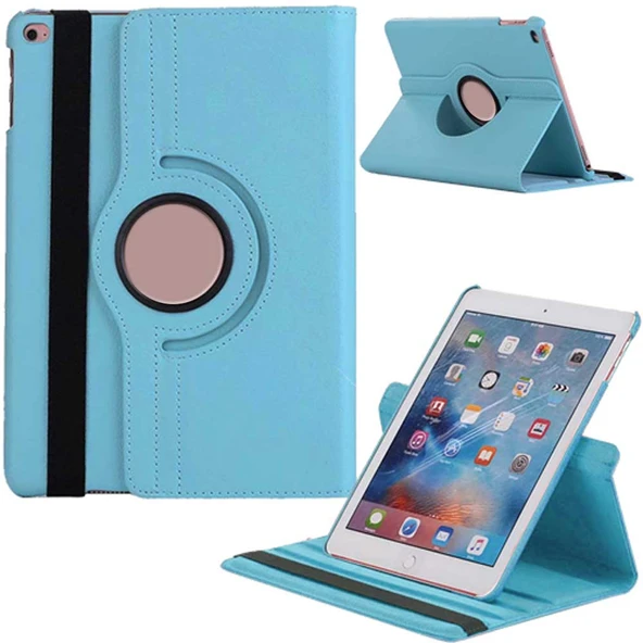 Apple iPad Mini 1 / Mini 2 / Mini 3 Uyumlu Döner Standlı Tablet Kılıfı - Resim 6