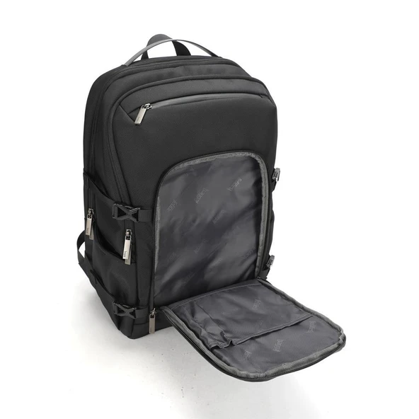 Büyük Boy Seyahat ve Laptop için Sırt Çantası Baggaj S24103 - 8