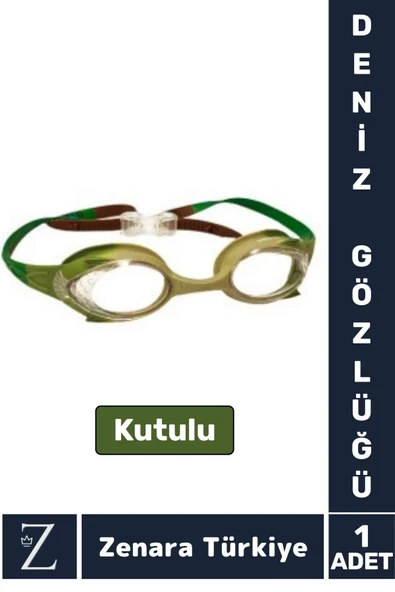 Premium Ayarlanabilir Kayış Su Geçirmez UV Koruma Silikon Plastik Anti-Fog Kutu Çocuk DENİZ GÖZLÜĞÜ