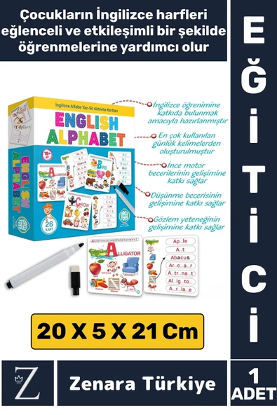 Çocuk Eğitici İngilizce Dil Bilgisi Gelişimi Hayvan Meyve Sebze Nesne Tanıma İNGİLİZCE ALFABE