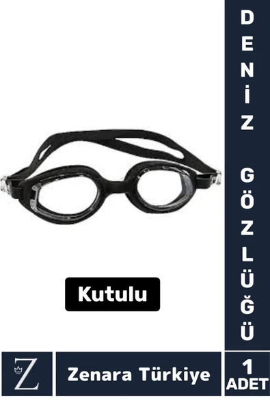 Premium Ayarlanabilir Kayışlı Su Geçirmez UV Koruma Silikon Plastik Anti-Fog Kutulu DENİZ GÖZLÜĞÜ