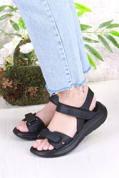 Fort 35377 Diva Comfort Rahat Çırtlı Kadın Sandalet - Resim 7