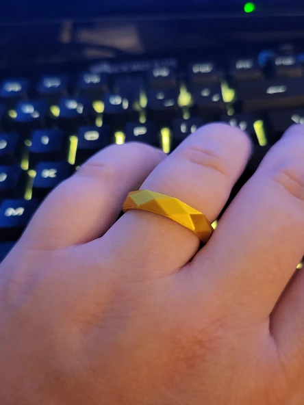 Byr Yönlü Yüzük Ölçüsü 8 (Plastik Aparattır!!!) 3D - Resim 5