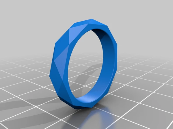 Byr Yönlü Yüzük Ölçüsü 8 (Plastik Aparattır!!!) 3D - Resim 3