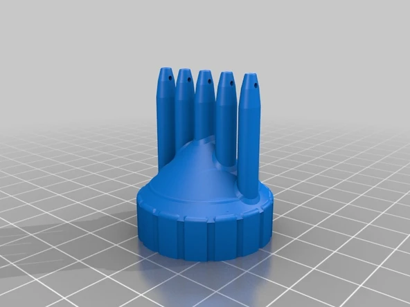 Byr Saç Boyası Uygulama Şişesi Kapağı (Plastik Aparattır!!!) 3D