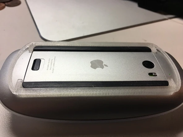 Byr Apple Magic Mouse Kayma Düzeltmesi - Doğru Ölçek (Plastik Aparattır!!!) 3D - 4