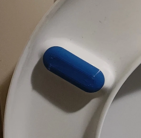 Byr Klozet Kapağı için Tampon Ara Parçası (Plastik Aparattır!!!) 3D - 4