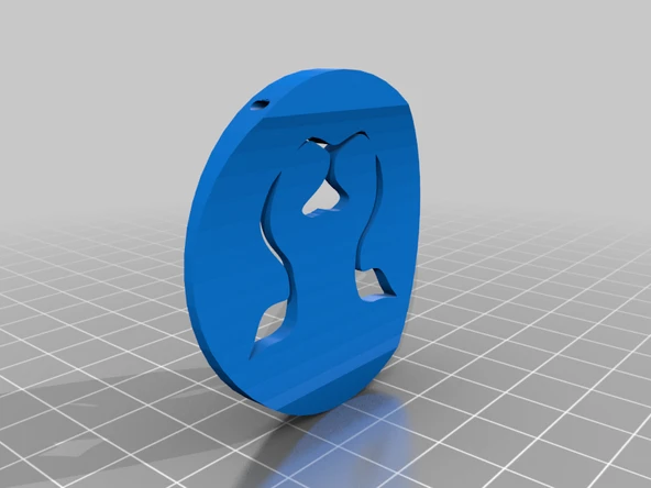 Byr Çita kolye (Plastik Aparattır!!!) 3D - 3