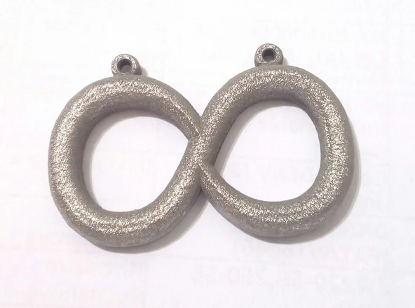 Byr Sonsuzluk/omega sembollü kolye ucu (Plastik Aparattır!!!) 3D - 4