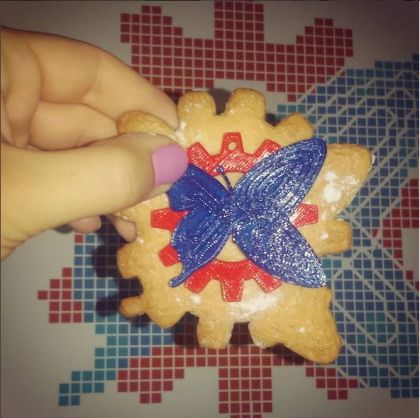 Byr AACIMP Yaz Okulu Kurabiye Kesici (Plastik Aparattır!!!) 3D - 2