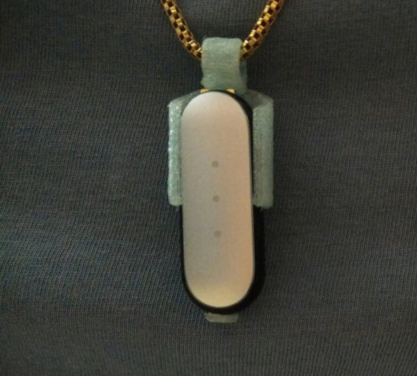 Byr MI sağlık takip cihazı kolye adaptörü (Plastik Aparattır!!!) 3D