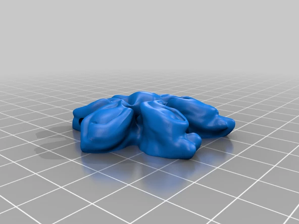 Byr Eritme çiçek kolye (Plastik Aparattır!!!) 3D - Resim 2