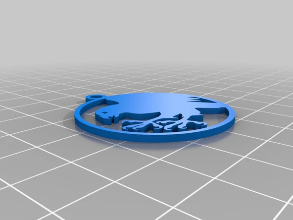 Byr Şahin Kolye (Plastik Aparattır!!!) 3D - 3