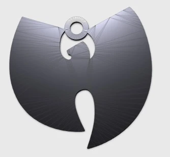 Byr Wu-Tang Klan Logosu Kolye (Plastik Aparattır!!!) 3D ürün görseli