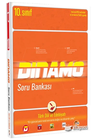 10. Sınıf Türk Dili ve Edebiyatı Dinamo Soru Bankası Tonguç Akademi