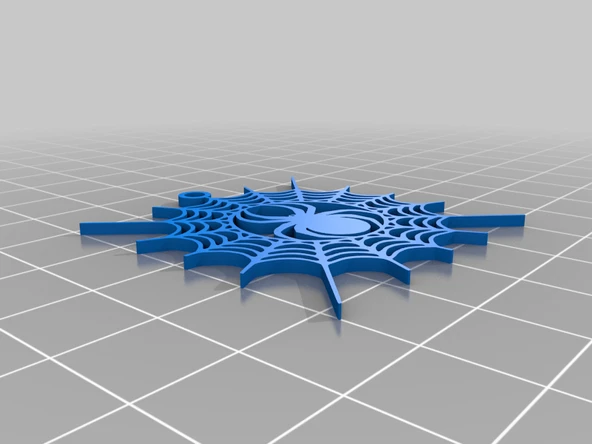 Byr Örümcek Örümcek Ağları Kolye (Plastik Aparattır!!!) 3D - 3