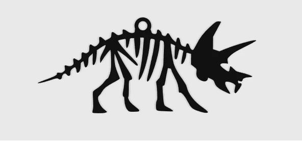 Byr Dinozor Kolye (Plastik Aparattır!!!) 3D - 2