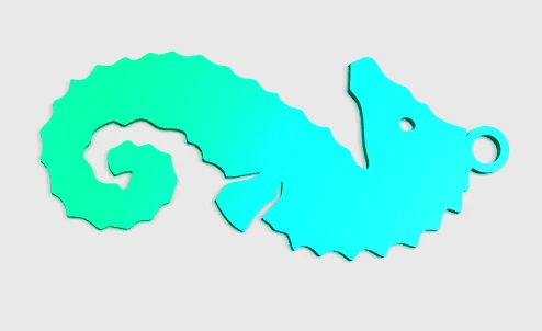 Byr Denizatı Kolye (Plastik Aparattır!!!) 3D - Resim 2