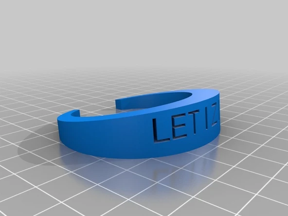 Byr Bilezik Letizia (Plastik Aparattır!!!) 3D - 1
