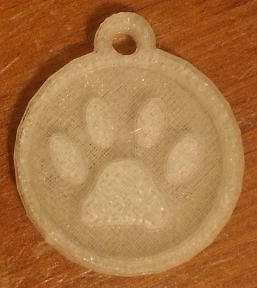 Byr Köpek Pençe Kolye (Plastik Aparattır!!!) 3D - 3