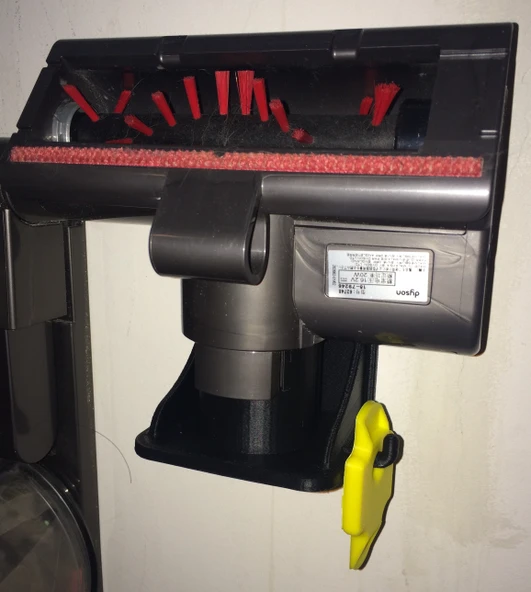Byr Dyson Dyson DC62 AnimalPro Fırça Sürüm 2 için Duvar Standı (Plastik Aparattır!!!) 3D - 4