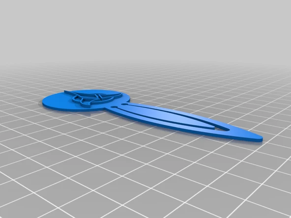 Byr Klingonca Yer İşareti (Plastik Aparattır!!!) 3D - 2