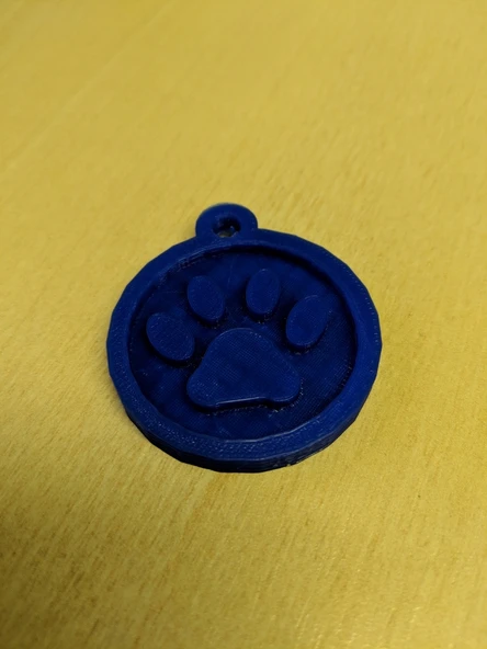Byr Köpek Pençe Kolye (Plastik Aparattır!!!) 3D - 5
