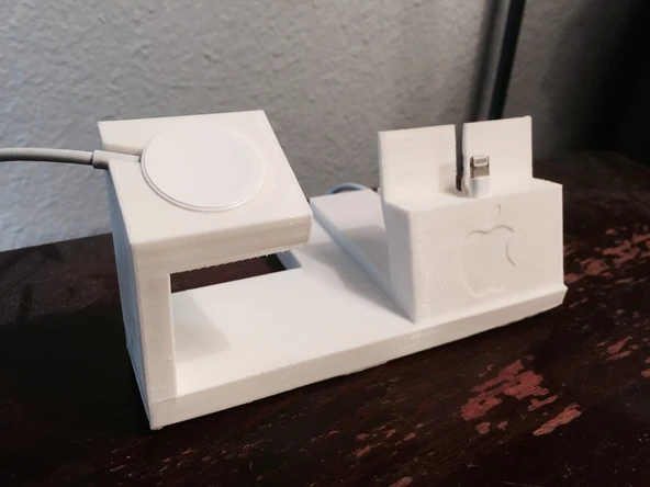 Apple Watch ve iPhone şarj istasyonu (Plastik Aparattır!!!)