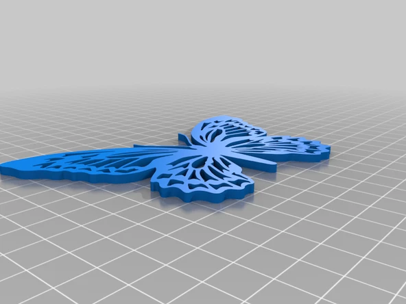 Byr Hükümdar Kelebek Bitki Yaratığı (dekoratif seçim) (Plastik Aparattır!!!) 3D - 3