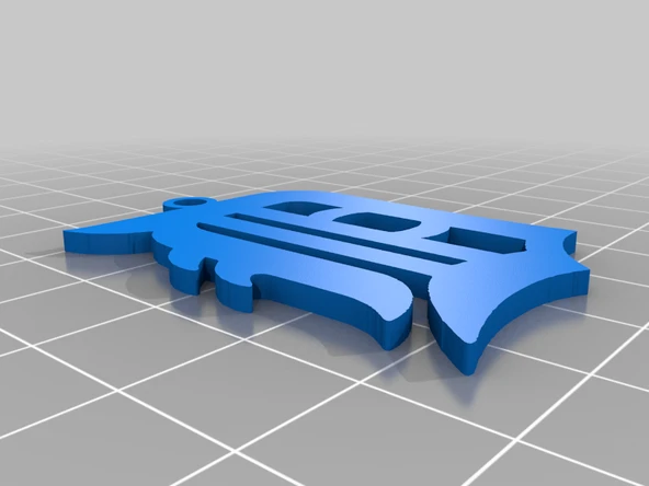 Byr Detroit Kolye (Plastik Aparattır!!!) 3D - 3