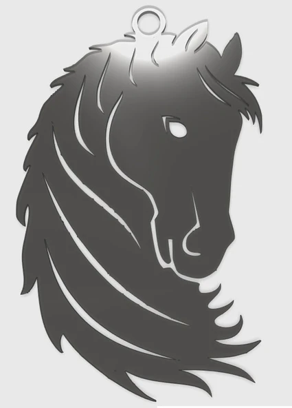 Byr At Kolye (Plastik Aparattır!!!) 3D ürün görseli 1