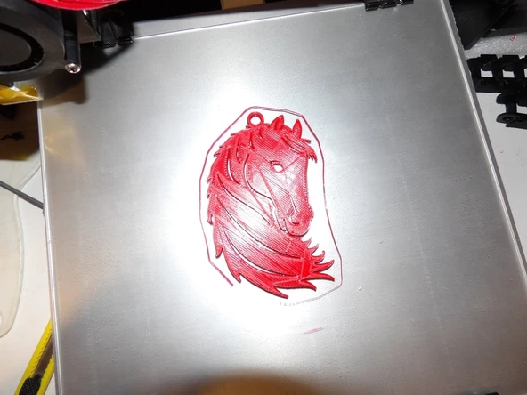 Byr At Kolye (Plastik Aparattır!!!) 3D - Resim 5