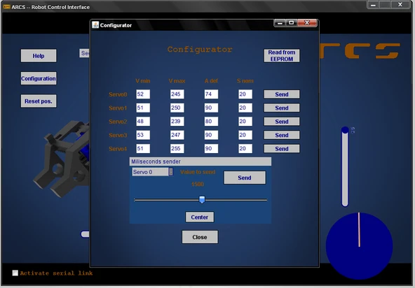 Byr ARCS: 3 boyutlu baskılı/arduino kontrollü robotik kolları çalıştıran yazılım. (Plastik Aparattır!!!) 3D - Resim 5
