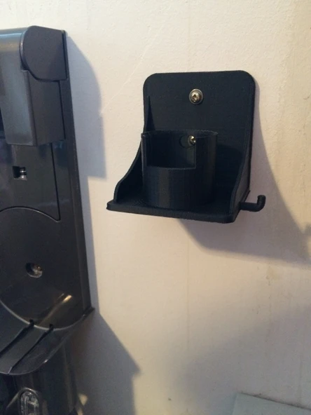 Byr Dyson DC62 AnimalPro Fırçası için Duvar Standı (Plastik Aparattır!!!) 3D - Resim 3