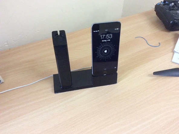 Apple Watch Dock/iPhone 6 dock (Plastik Aparattır!!!)