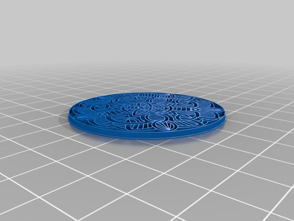 Byr Mandala Kolye (Plastik Aparattır!!!) 3D - 3