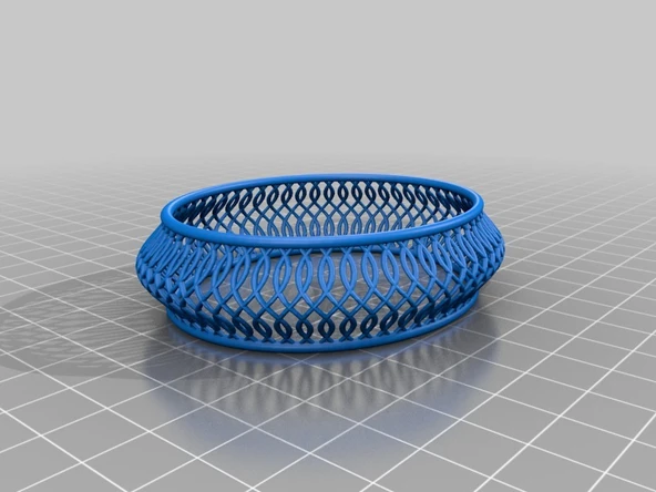 Byr Michelle Double Twist Bilezik Tasarımcısı (Plastik Aparattır!!!) 3D - 1