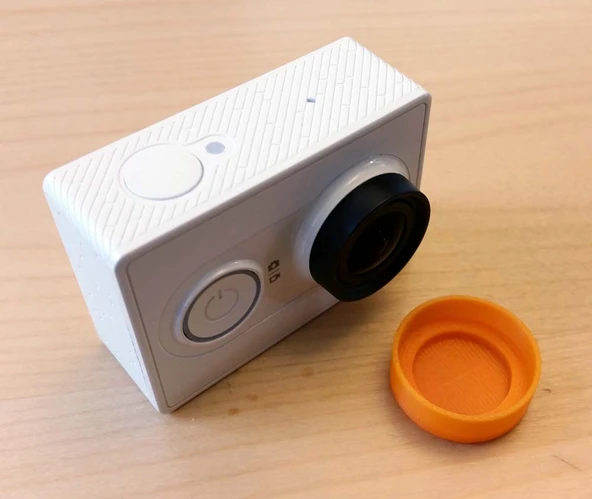 Byr Xiaomi Yi Lens Kapağı (Plastik Aparattır!!!) 3D - 3