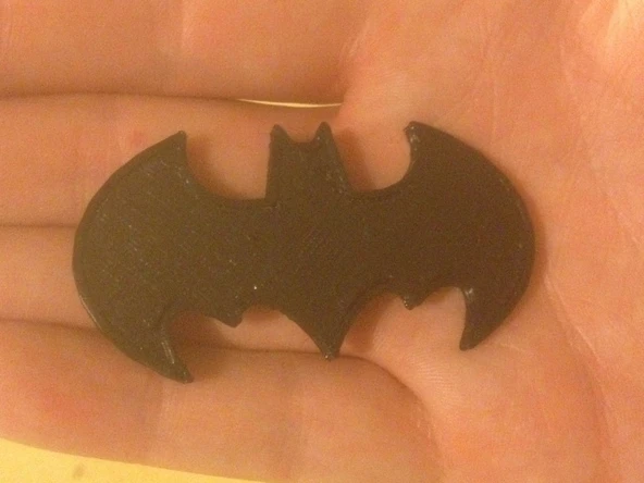 Byr Eski Okul Batman Mıknatısı (Plastik Aparattır!!!) 3D - 2