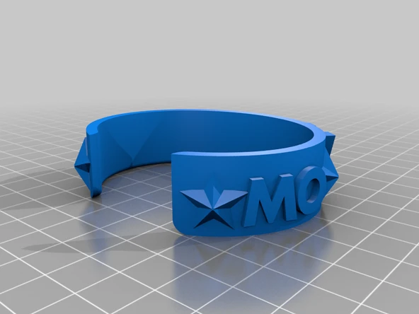 Byr 5 Yıldız Hareketli Bilezik (Plastik Aparattır!!!) 3D - Resim 2