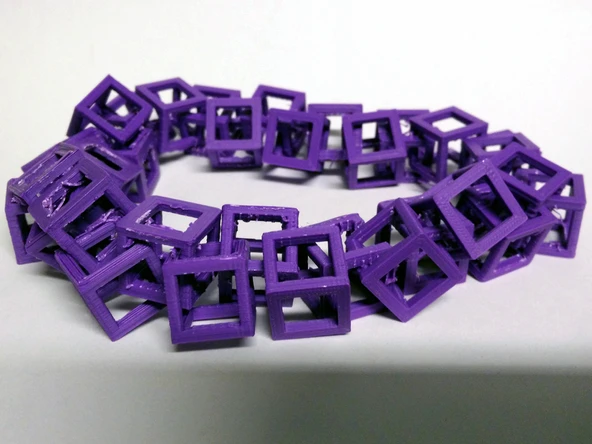 Byr Küp zincir kolye (Plastik Aparattır!!!) 3D ürün görseli 1