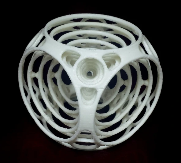 Byr Gyro Air - Büyük - Sabit iç Küre (Plastik Aparattır!!!) 3D - 4