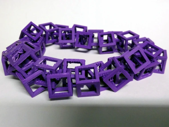 Byr Küp zincir kolye (Plastik Aparattır!!!) 3D - Resim 3