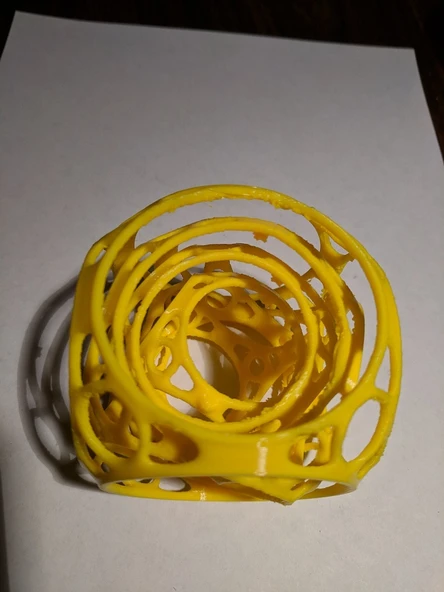 Byr Gyro Air - Büyük - Sabit iç Küre (Plastik Aparattır!!!) 3D - 5