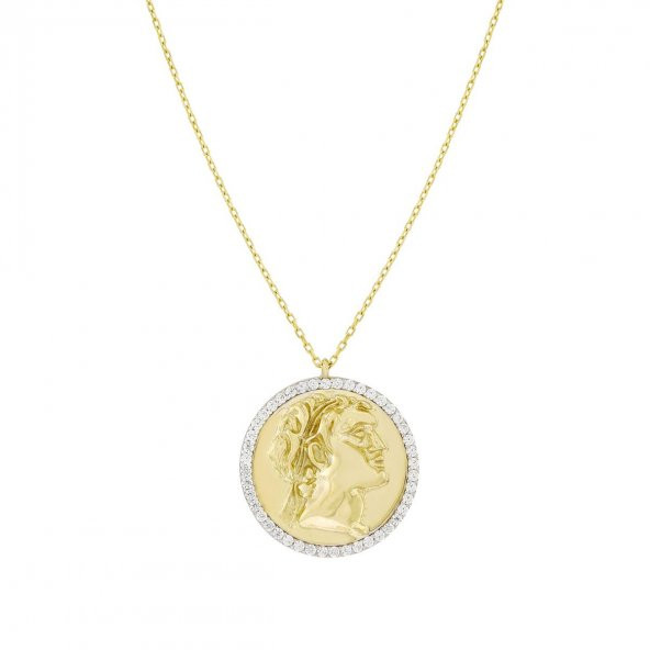 Altın Hermes Kolye T046882
