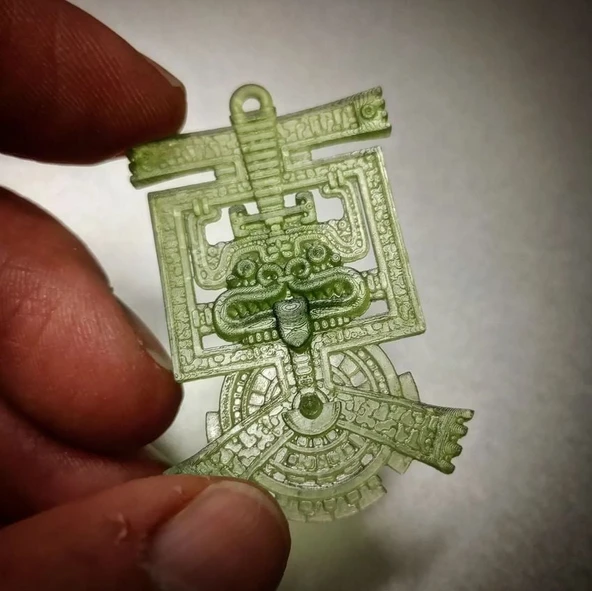 Byr Aztek kolye (Plastik Aparattır!!!) 3D - 4