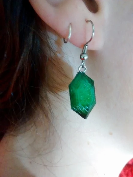 Byr Küpe veya kolye için Rupi Zelda (Plastik Aparattır!!!) 3D