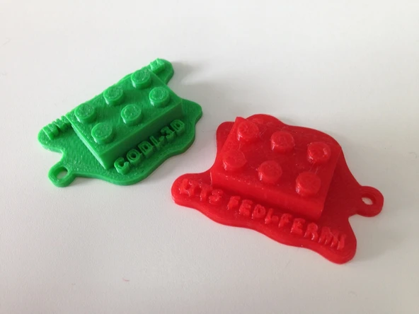 Byr ITTS FEDI-FERMI'nin son başarısını anmak için CODI-3D anahtarlık. İtalyan Şampiyonlar Birinci® LEGO® Ligi! (Plastik Aparattır!!!) 3D