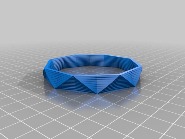 Byr Çift bükülmüş bilezik (Plastik Aparattır!!!) 3D - 1